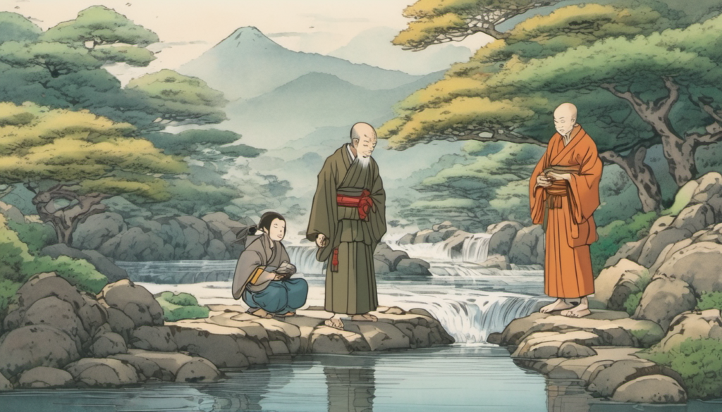 japanese monks